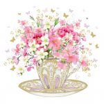 Tea cup blossoms